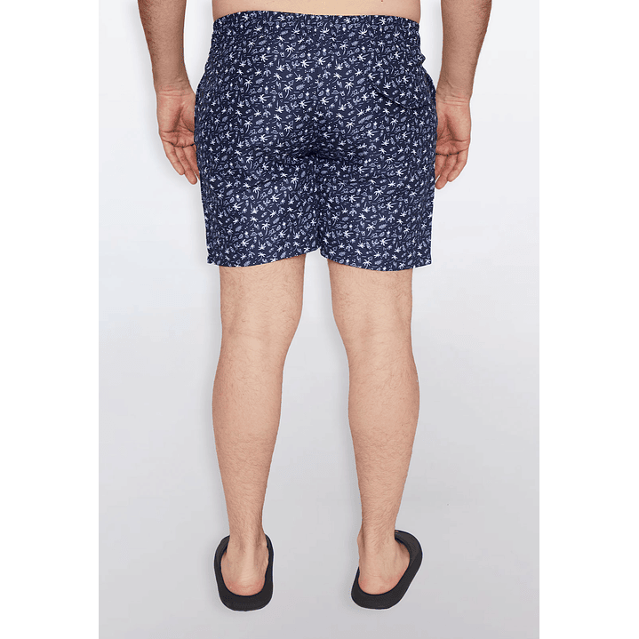 Traje De Baño Hombre Figuras Azul Familyshop 6