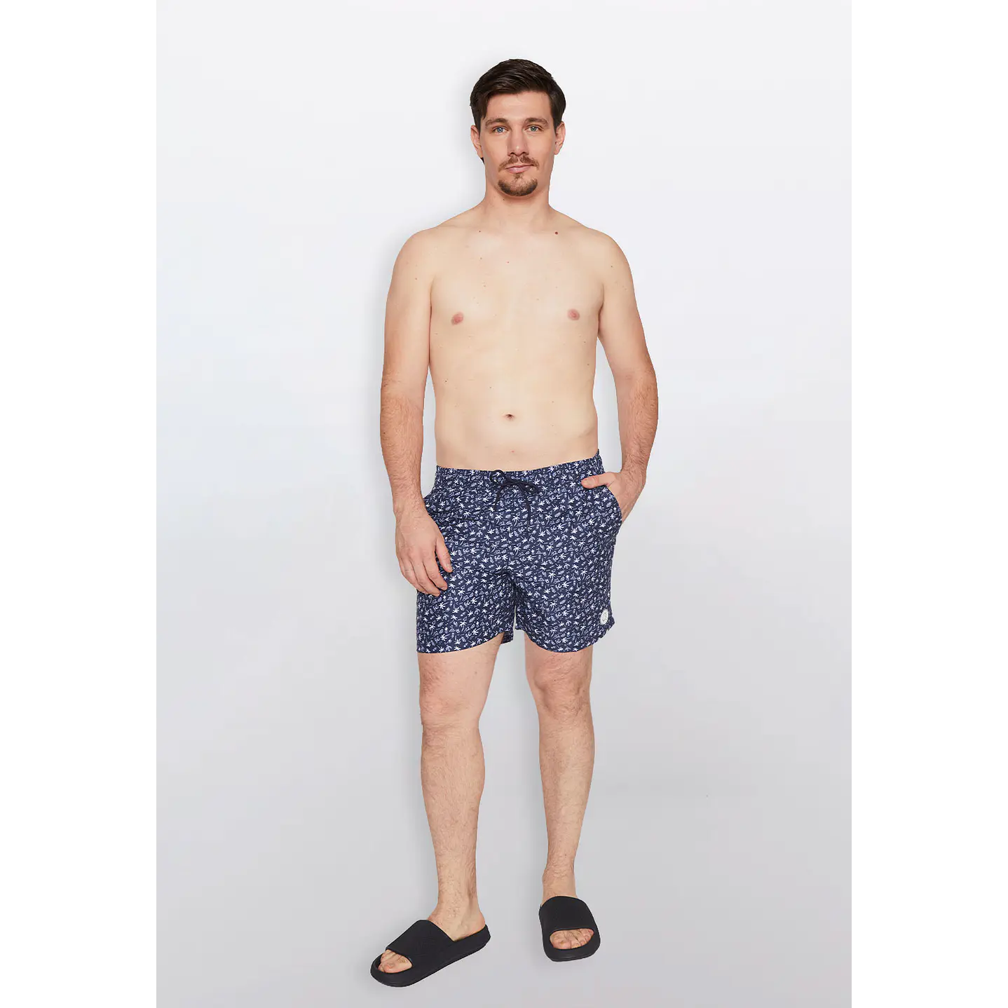 Traje De Baño Hombre Figuras Azul Familyshop 5