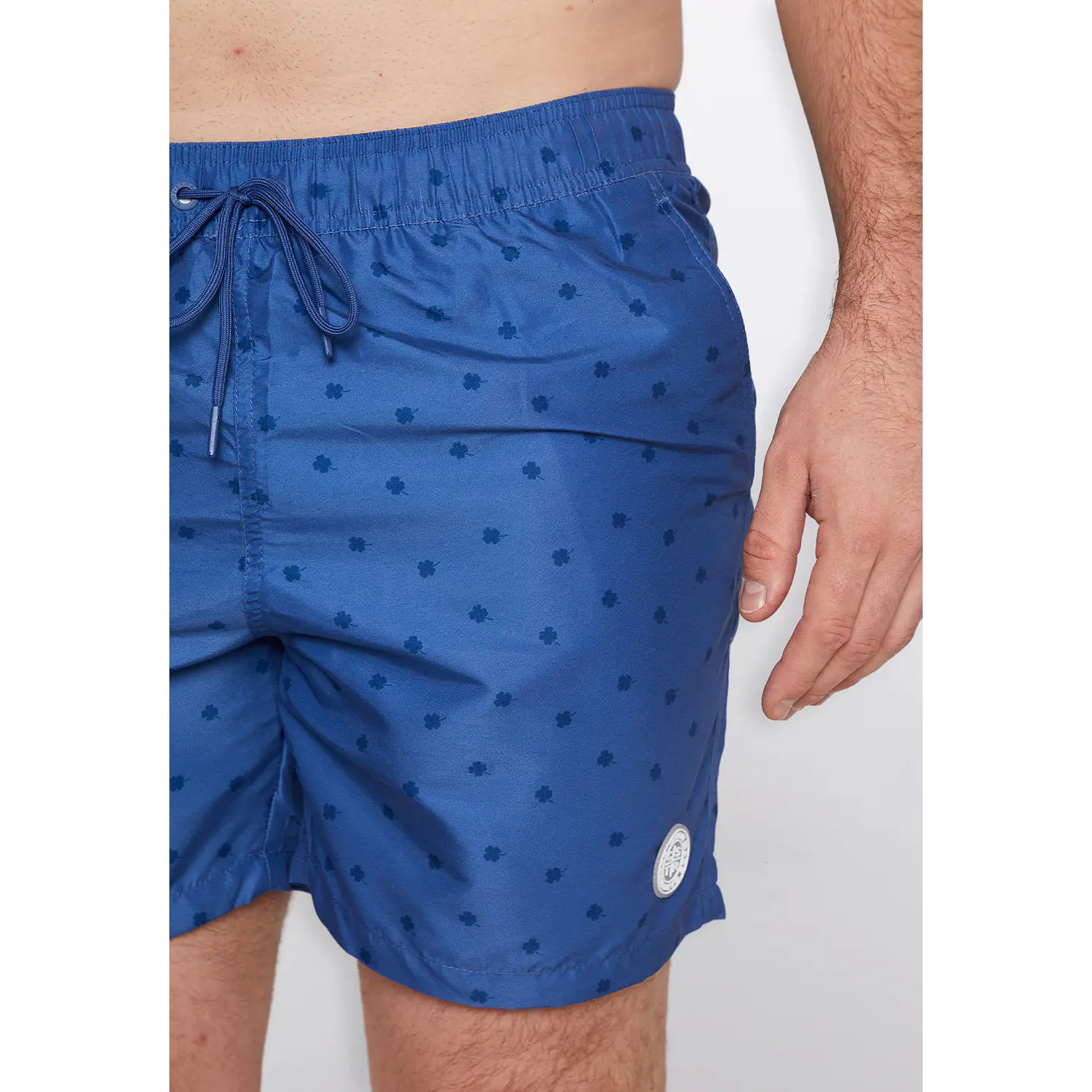 Traje De Baño Hombre Print Figuras Azul Familyshop 5