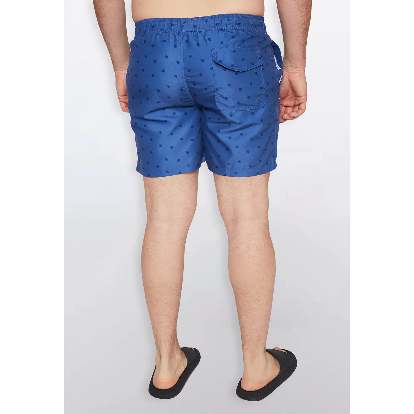 Traje De Baño Hombre Print Figuras Azul Familyshop 6