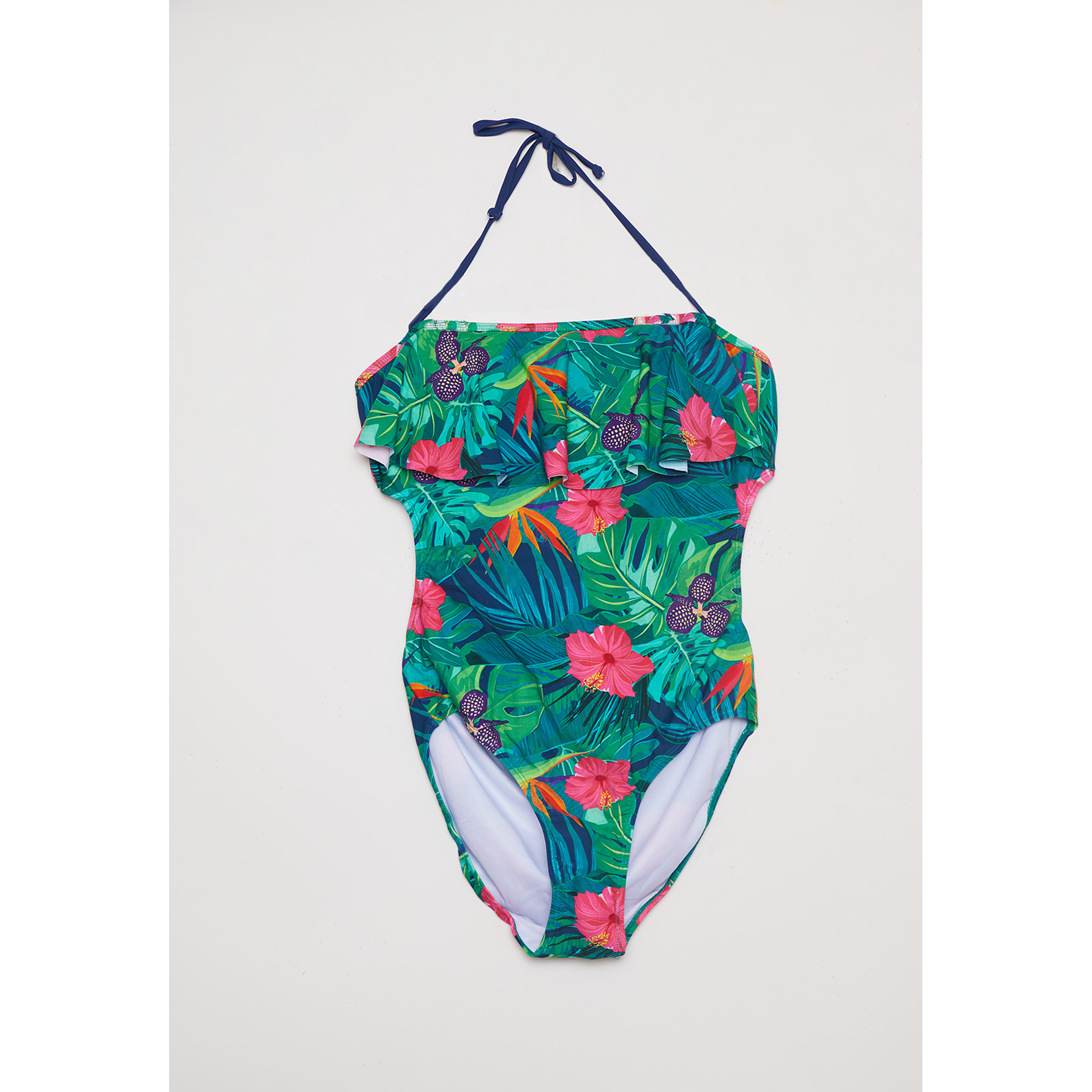 Traje De Baño Mujer Enterito Vuelo Azul Familyshop 1