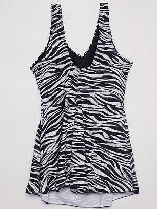 Traje De Baño Mini Mujer Blanco Familyshop