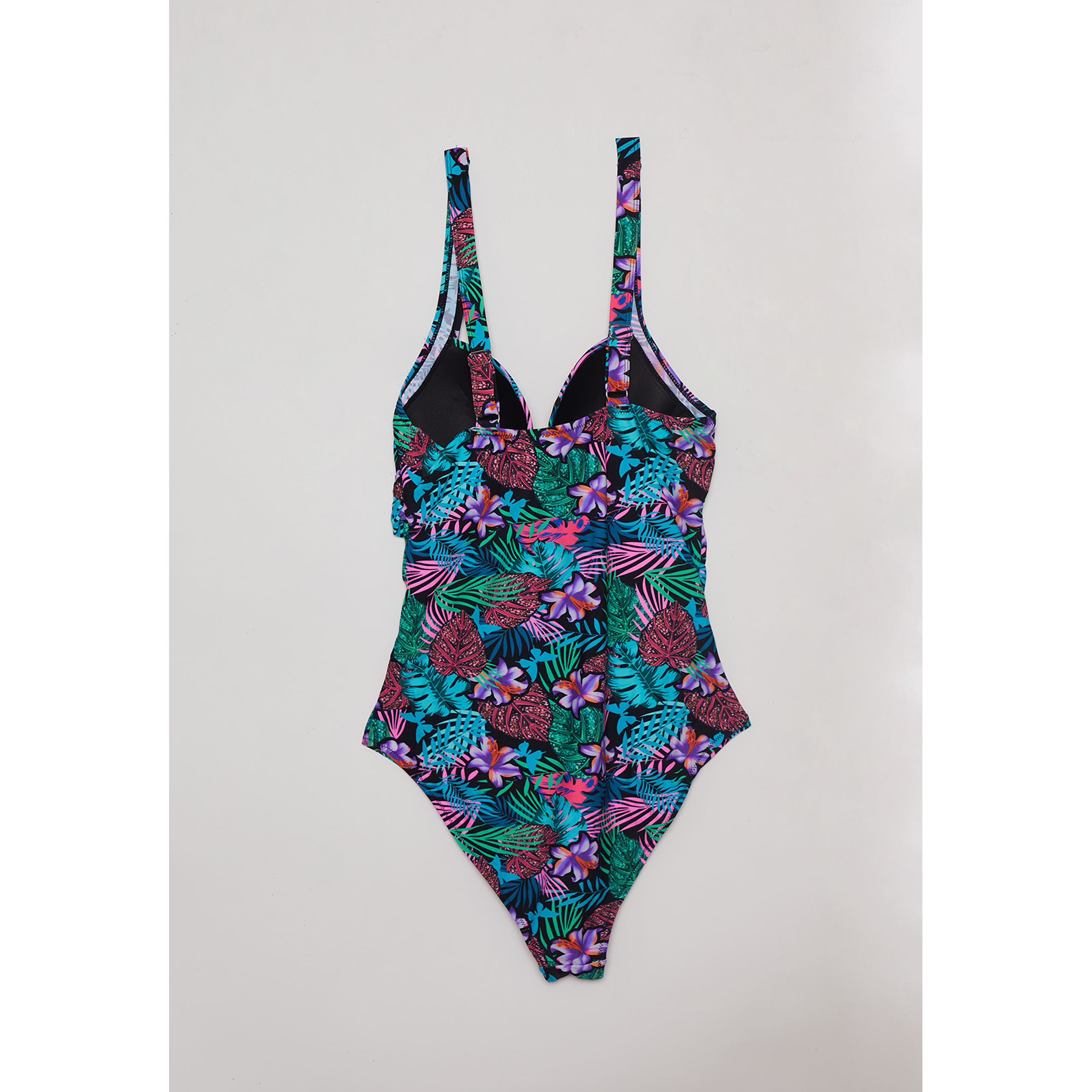 Traje De Baño Mujer Entero Negro Familyshop 2