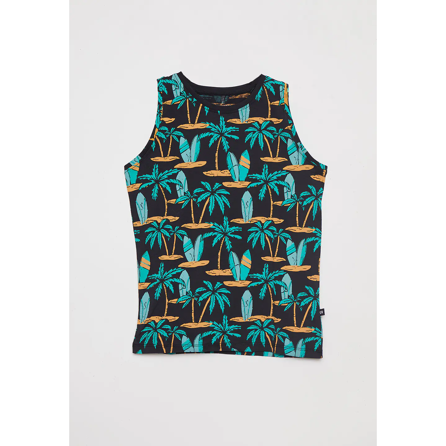 Polera Sudadera Veran Manga Corta Negro Familyshop 1