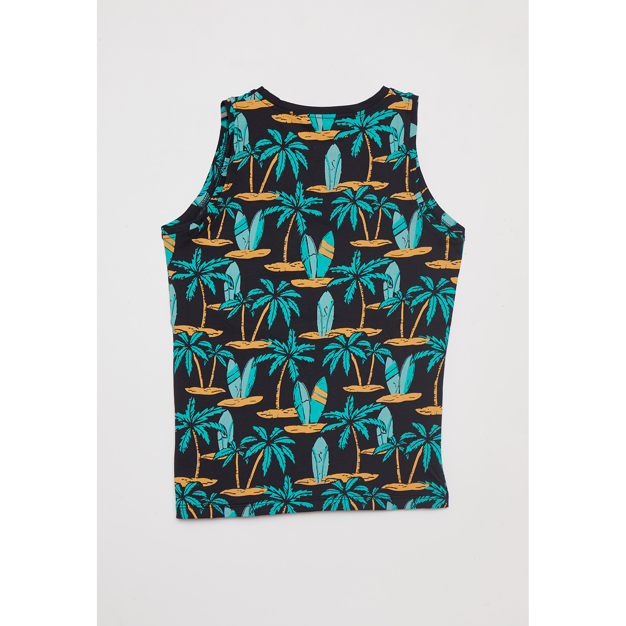 Polera Sudadera Veran Manga Corta Negro Familyshop 2