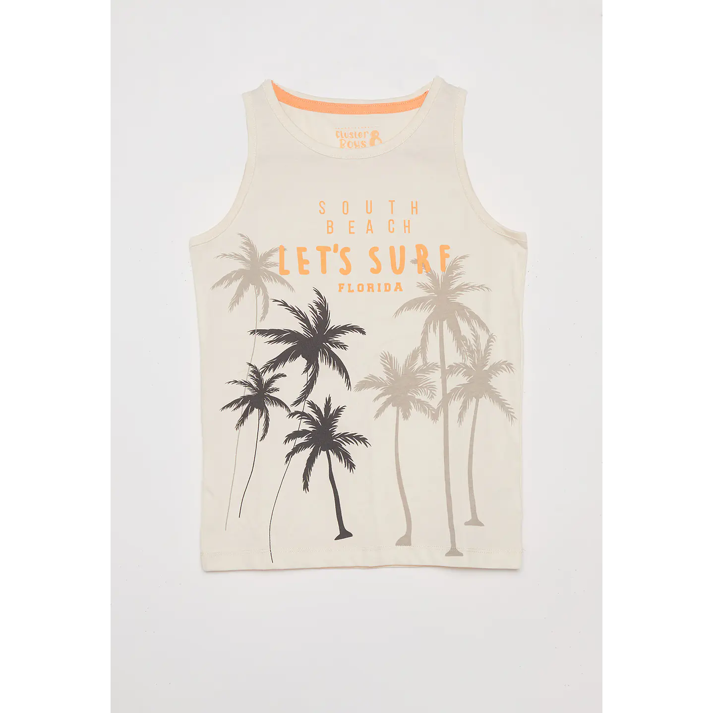 Polera Niño Sin Mangas Beige Familyshop 1