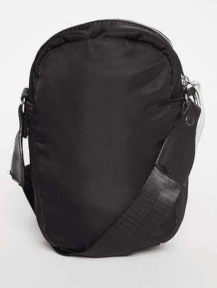 Cartera Phone Bag Acolchado Mujer Negro Familyshop