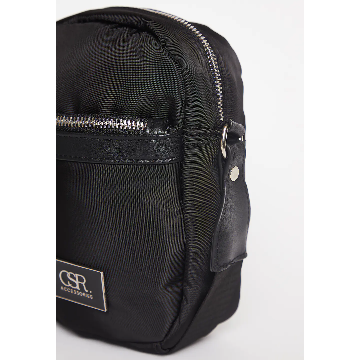 Cartera Phone Bag Acolchado Mujer Negro Familyshop 3