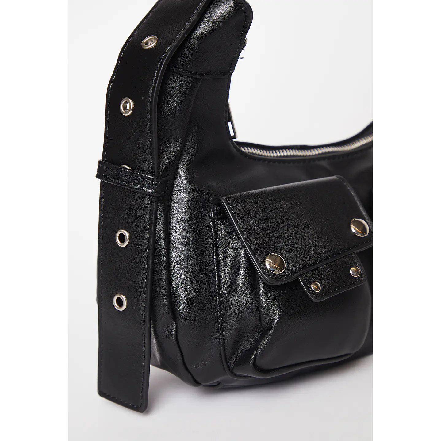 Cartera Bolso Tachas Mujer Negro Familyshop 2