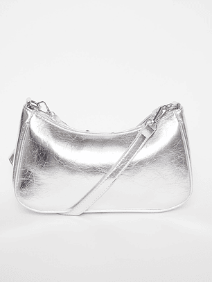 Cartera Bandolera Mujer Gris Familyshop