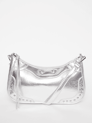 Cartera Bandolera Mujer Gris Familyshop