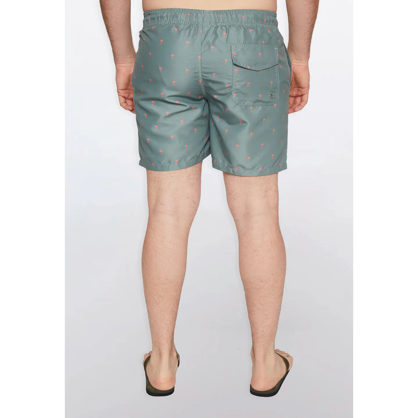 Traje de Baño Hombre Palmeras Gris Familyshop 6