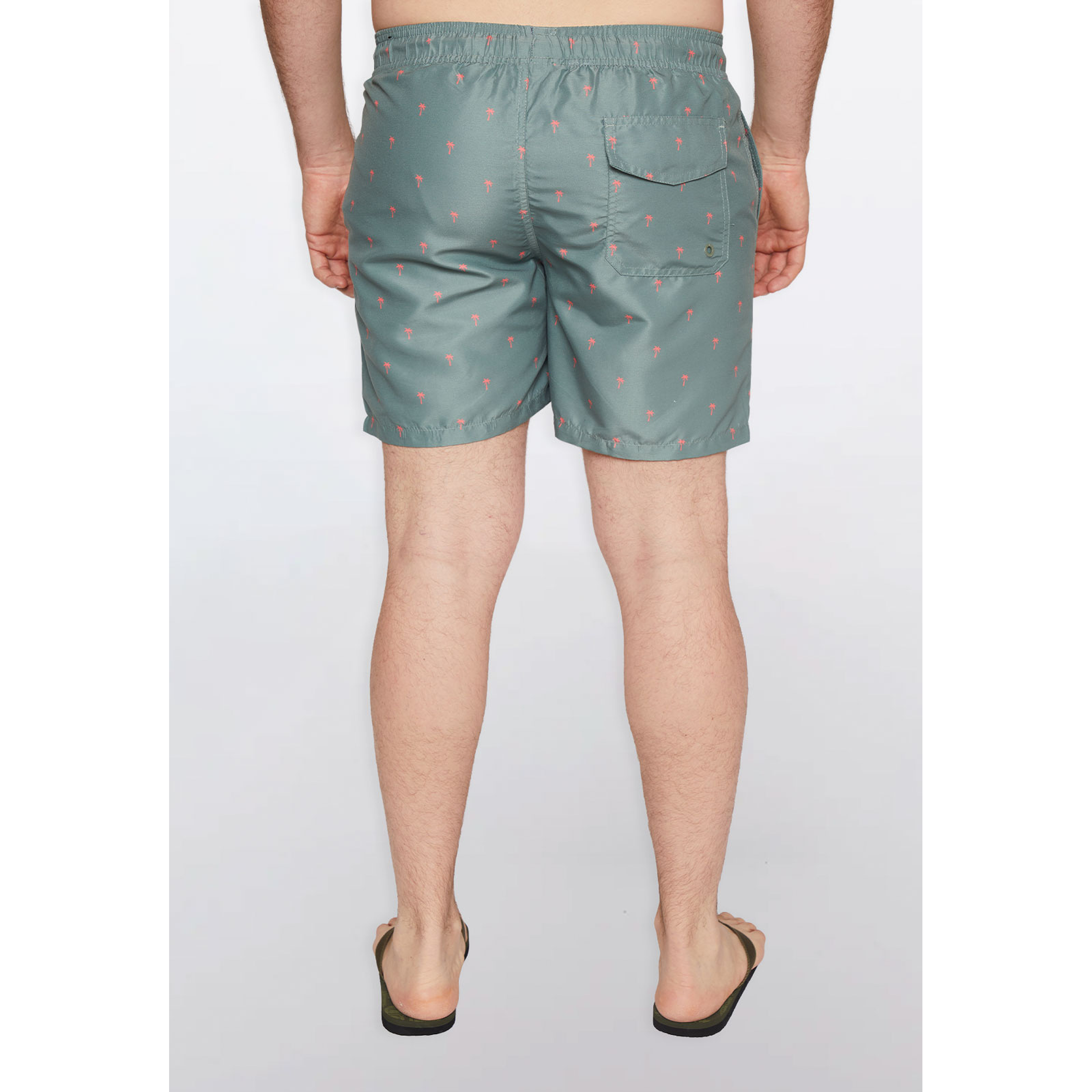 Traje de Baño Hombre Palmeras Gris Familyshop 6