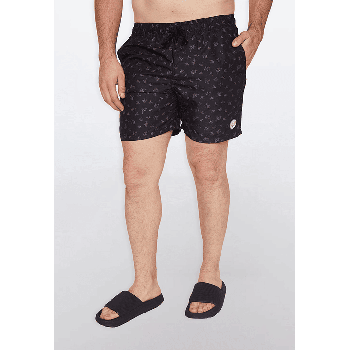 Traje De Baño Hombre Print Peque Gris Familyshop 1