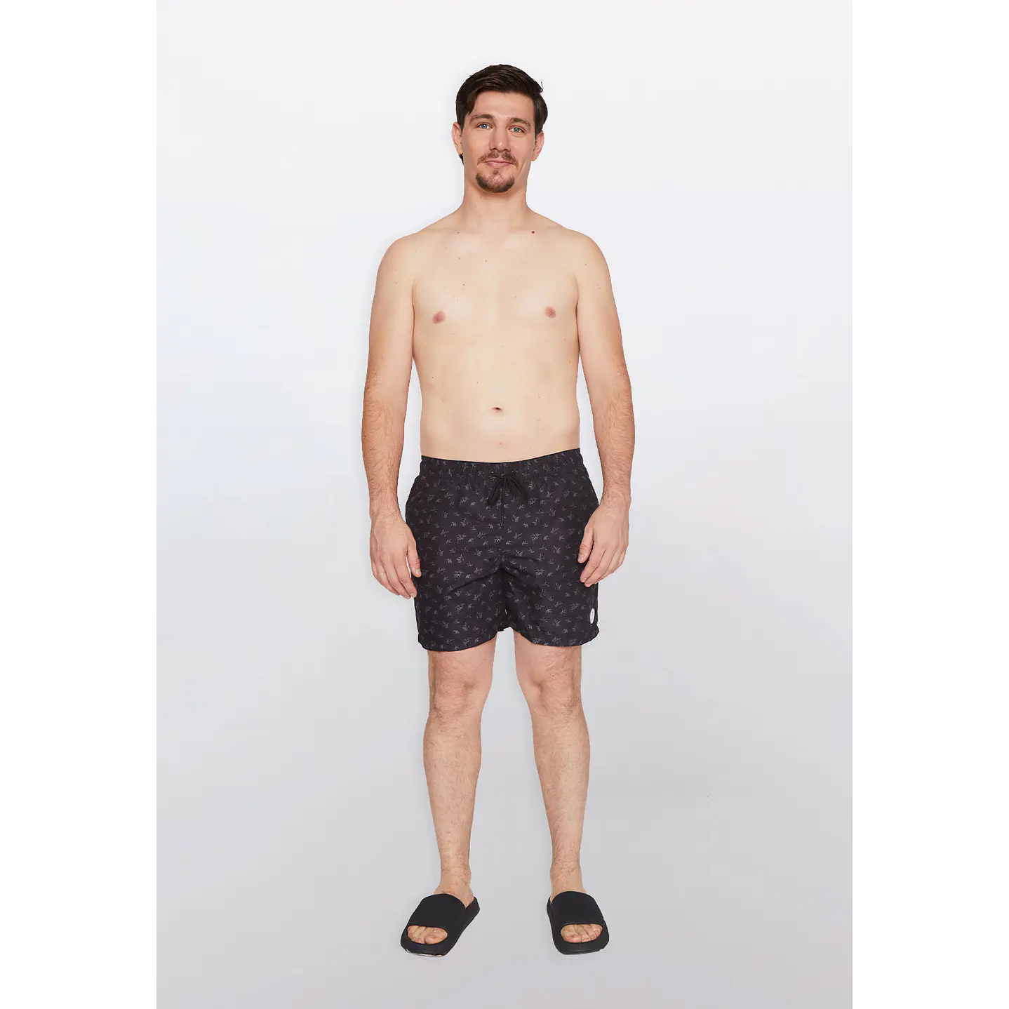 Traje De Baño Hombre Print Peque Gris Familyshop 2