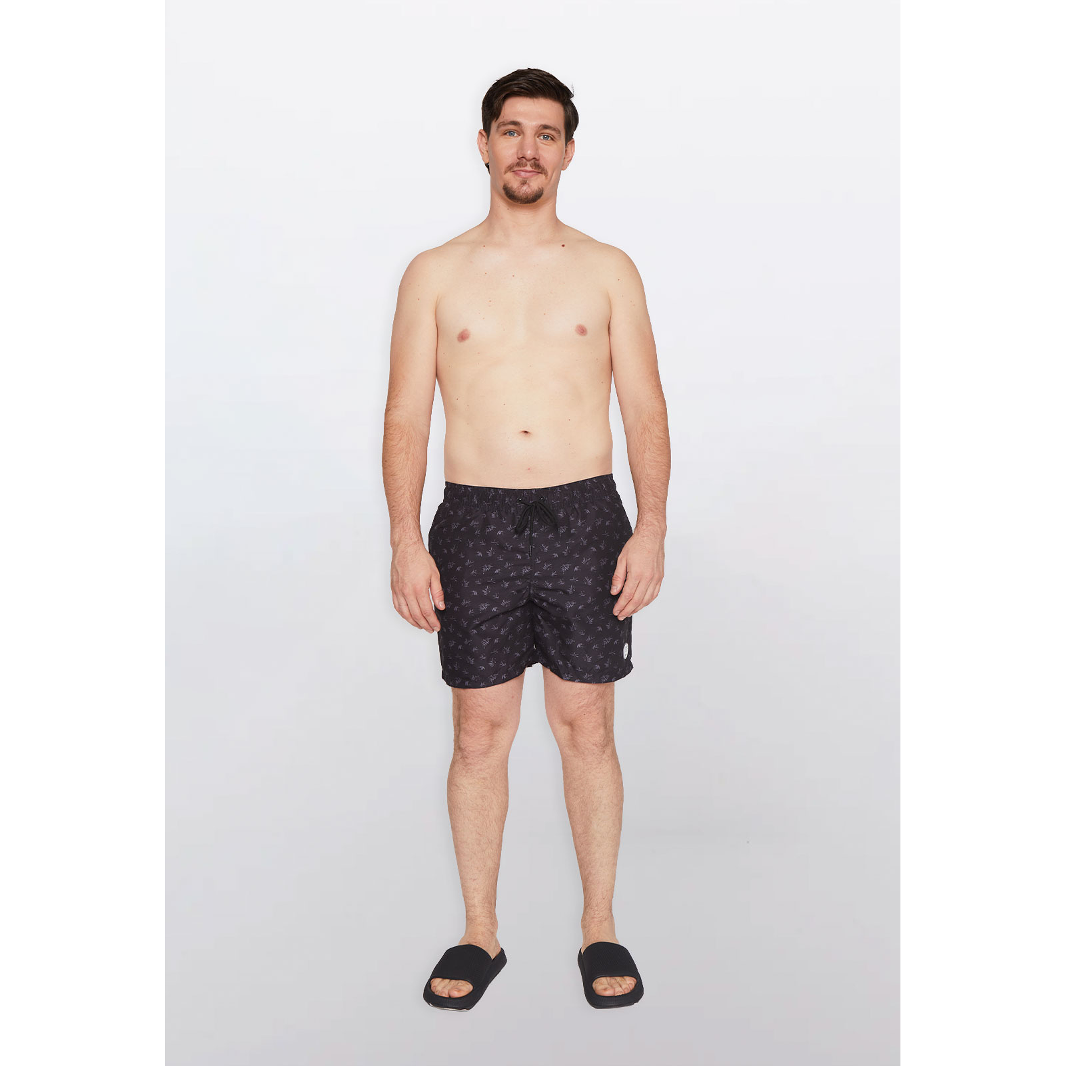 Traje De Baño Hombre Print Peque Gris Familyshop 2