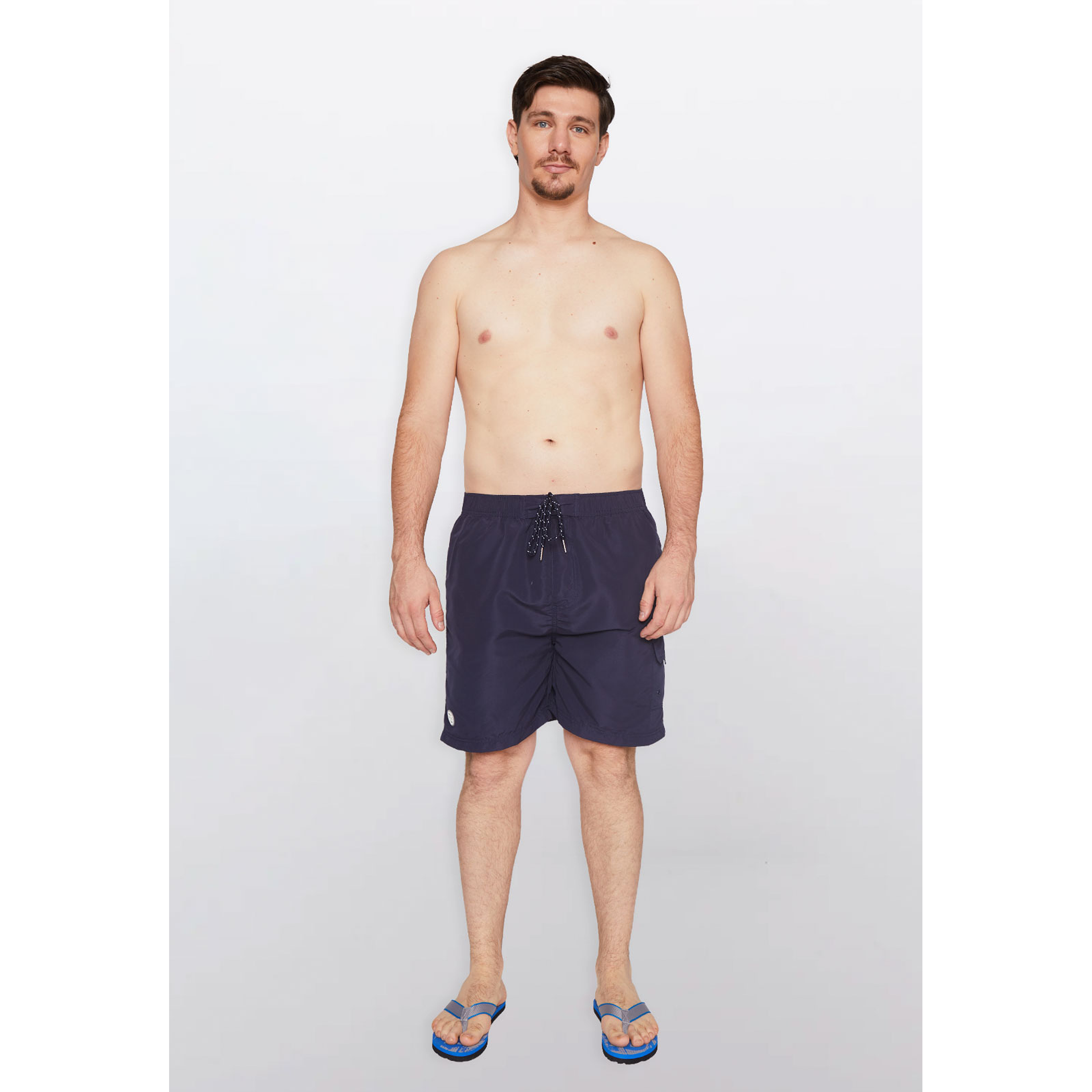 Traje De Baño Hombre Cargo Azul Familyshop 4