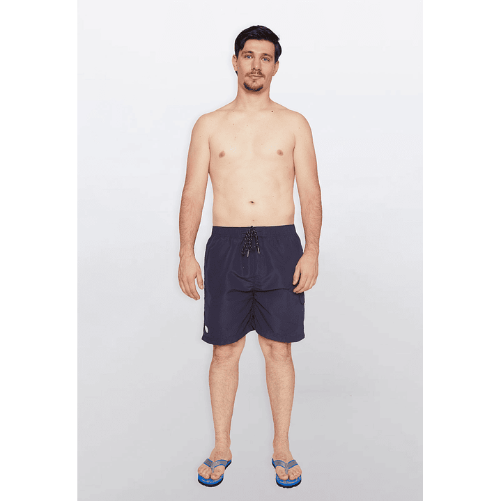 Traje De Baño Hombre Cargo Azul Familyshop 4