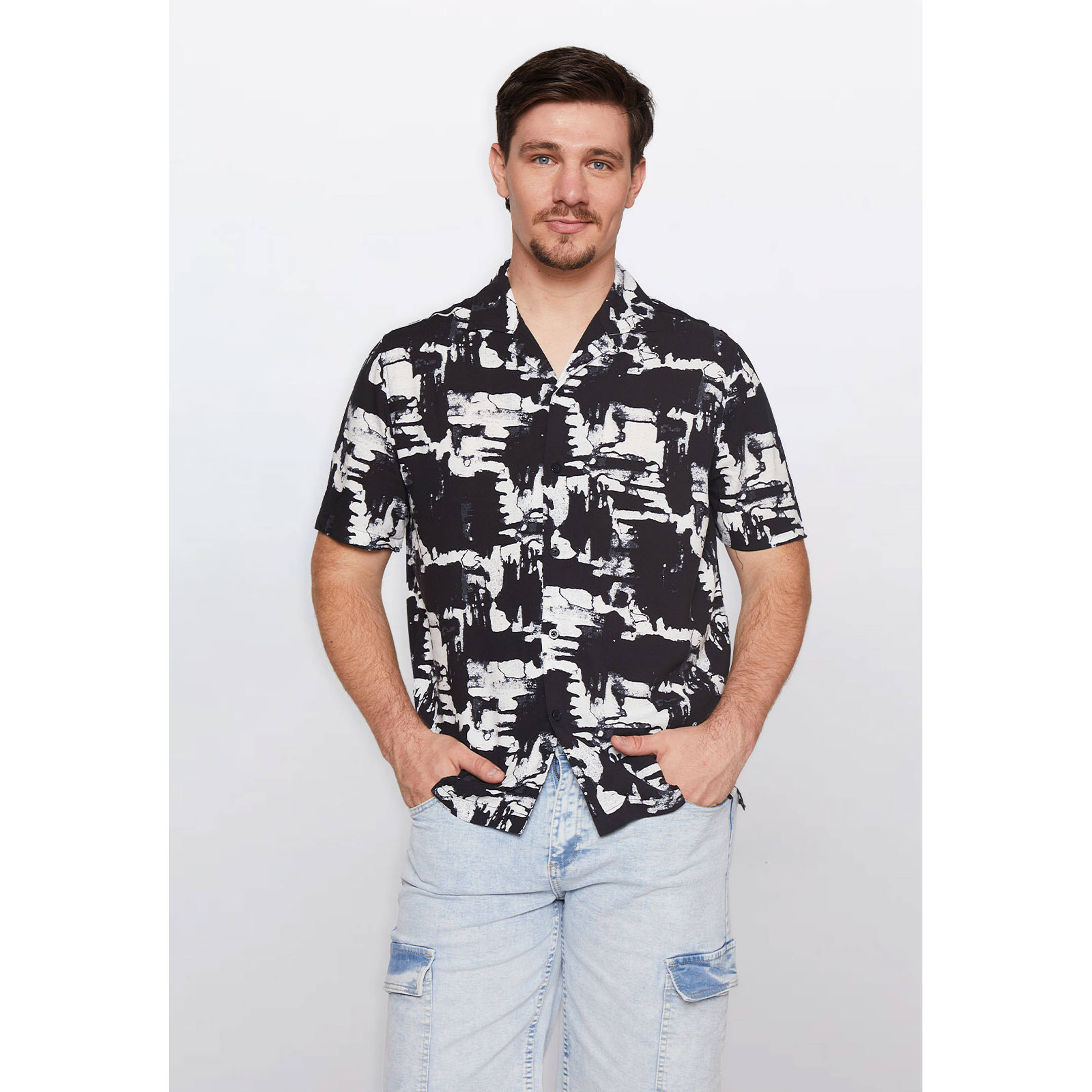 Camisa Hombre Urban Negro Familyshop 1