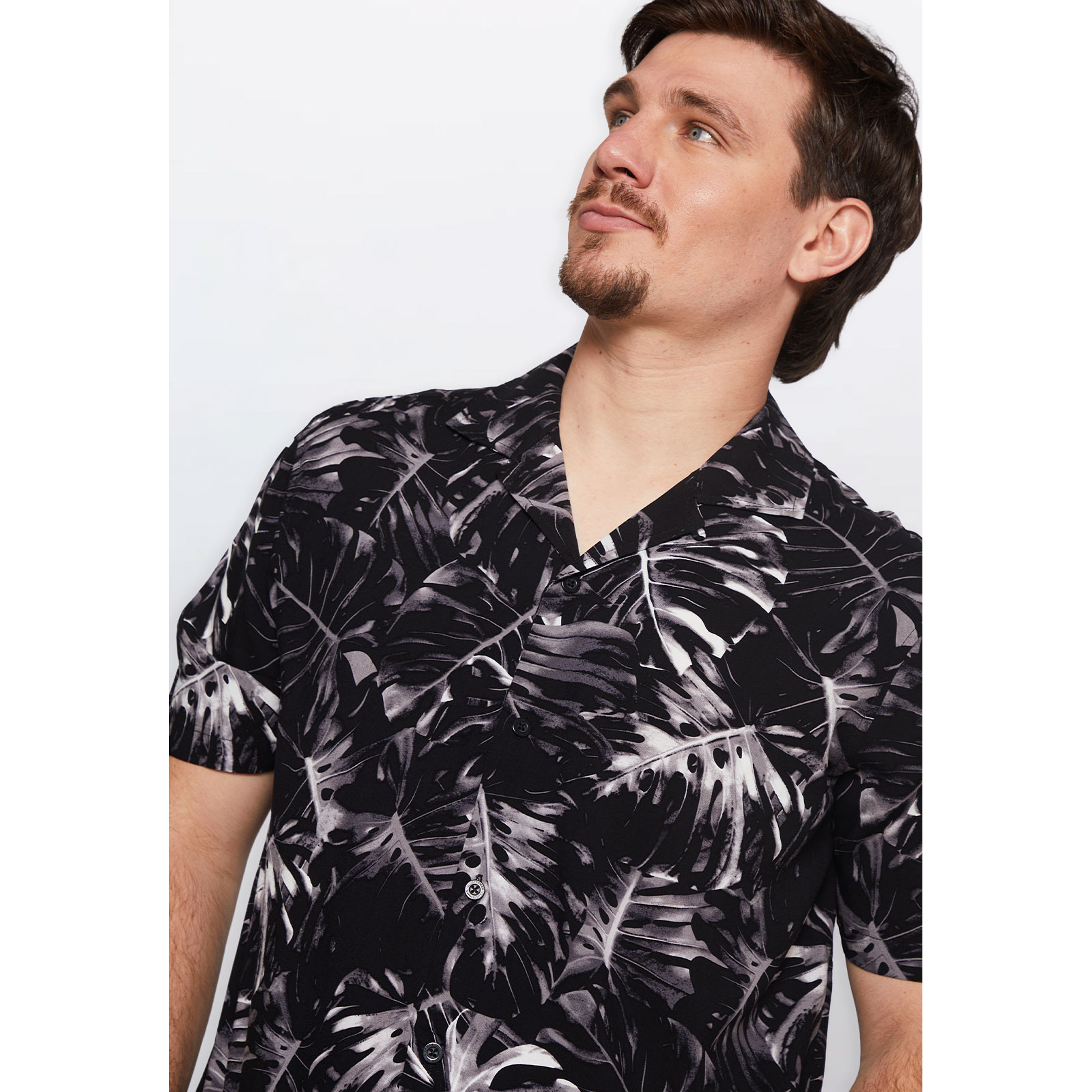 Camisa Hombre Rapport Urban Negro Familyshop 4