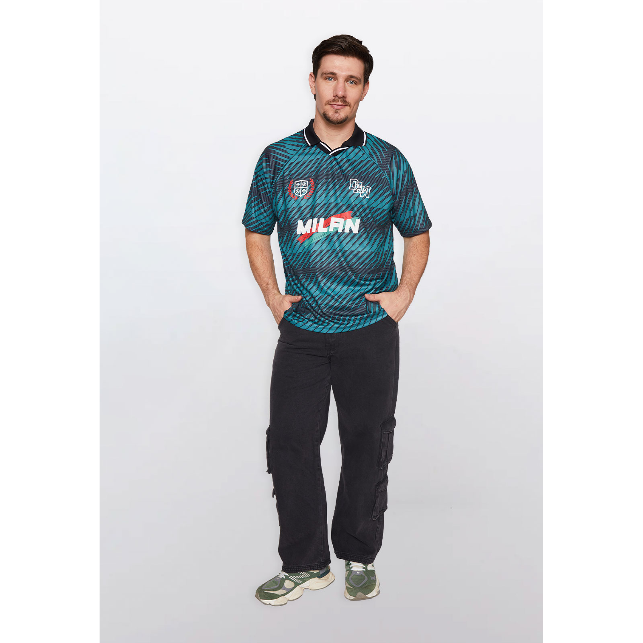 Polera Milan Hombre Verde Familyshop 2