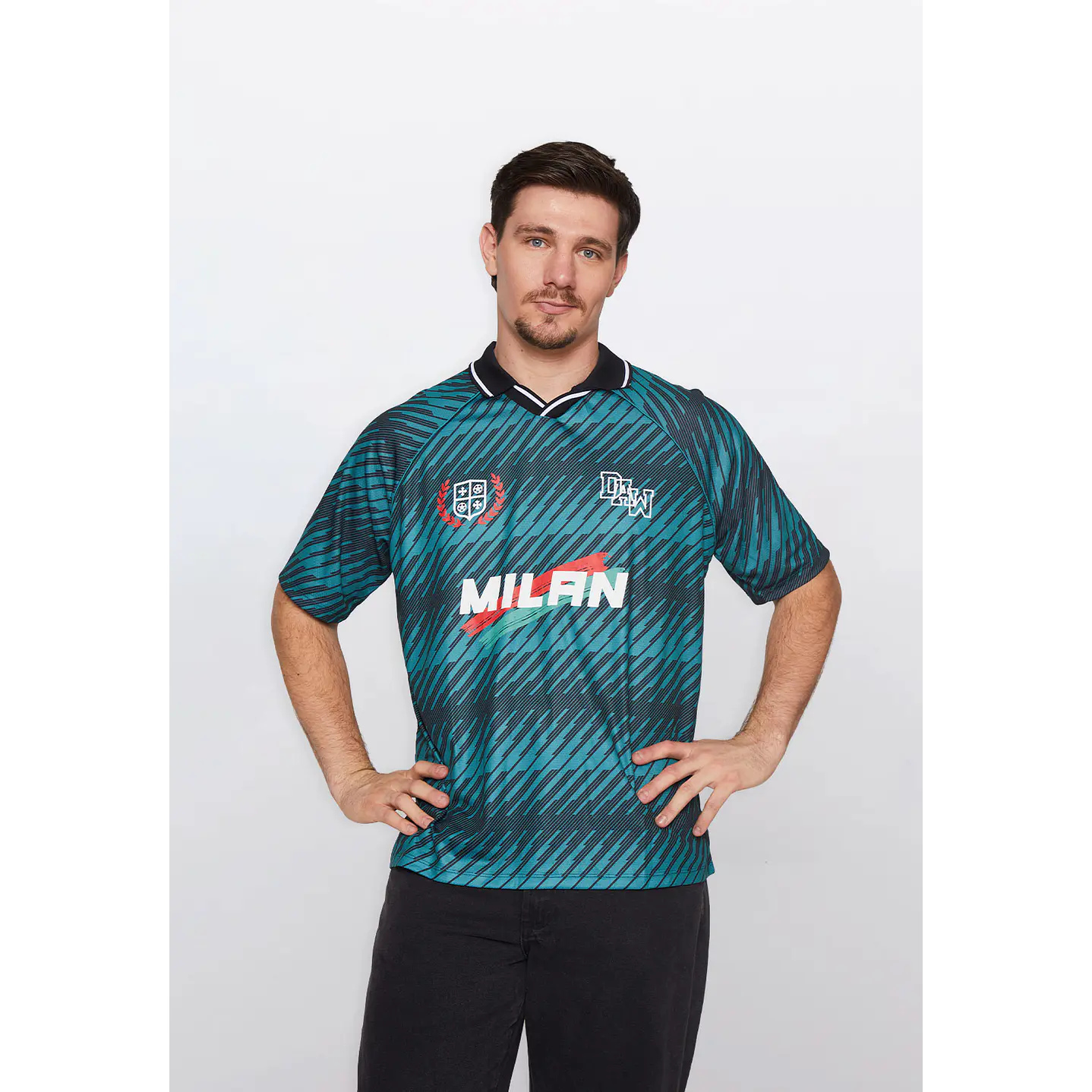 Polera Milan Hombre Verde Familyshop 1