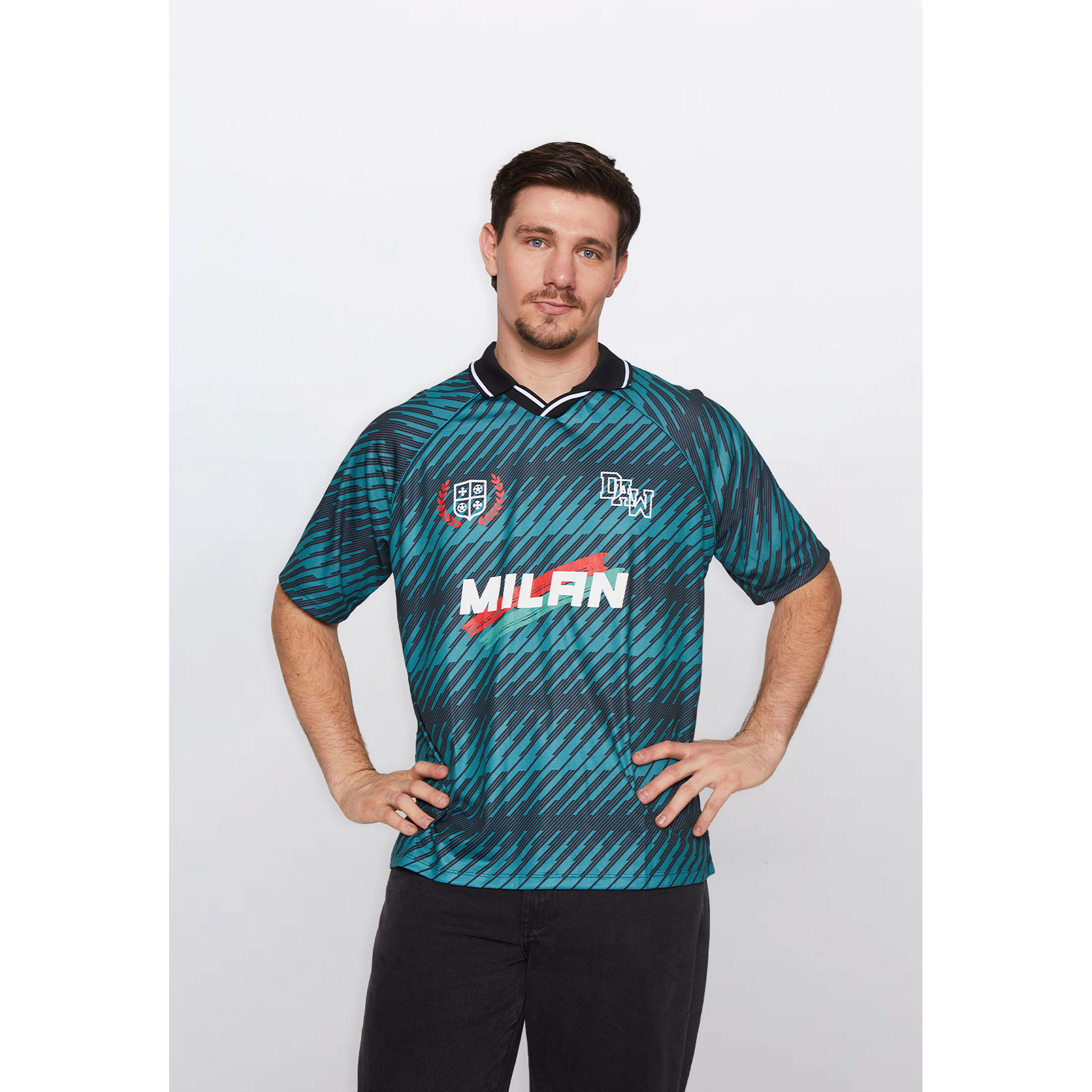 Polera Milan Hombre Verde Familyshop 1