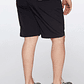 Bermuda Hombre Taslan Basic Negro Familyshop - Miniatura 2