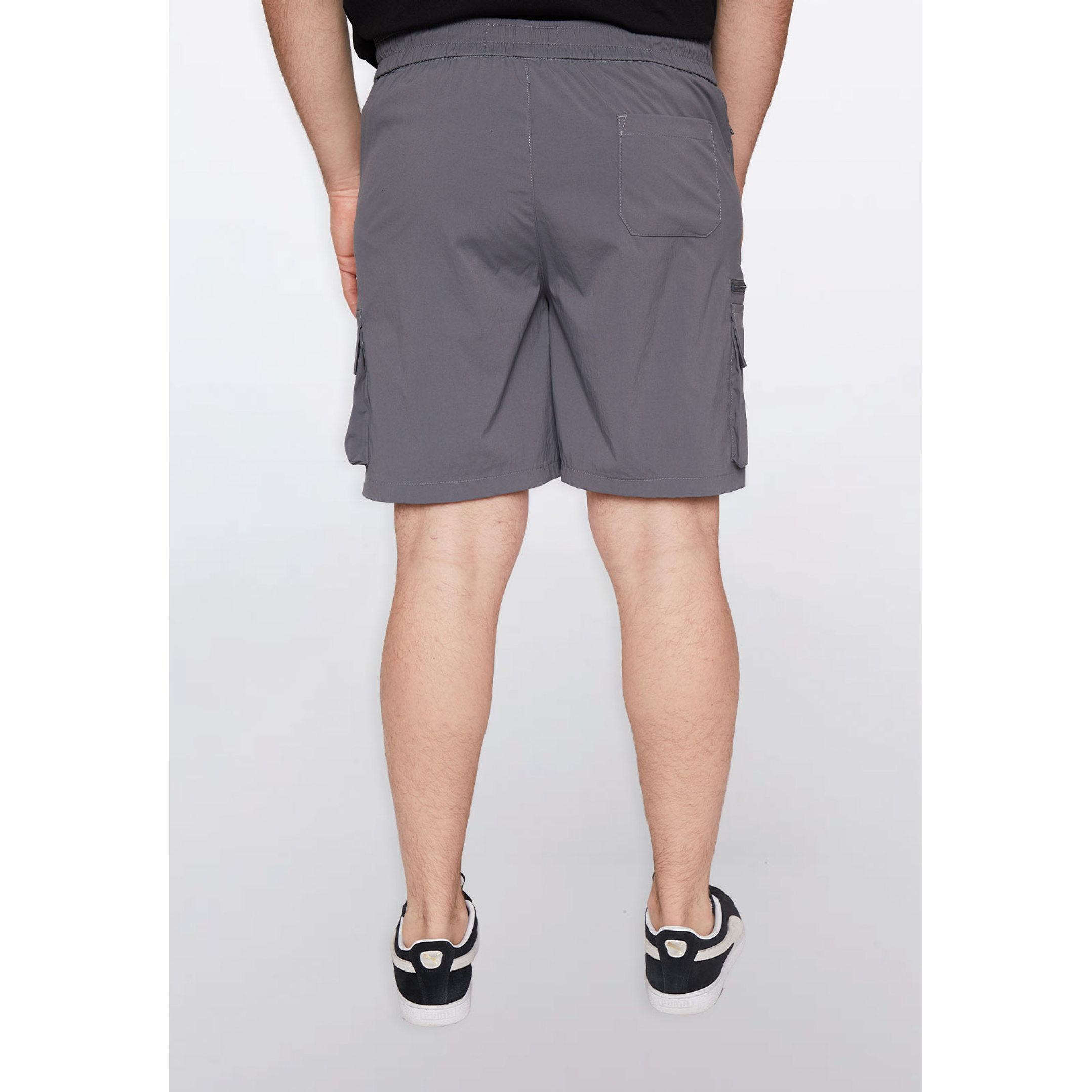 Bermuda Hombre Cargo Taslan Gris Familyshop 3