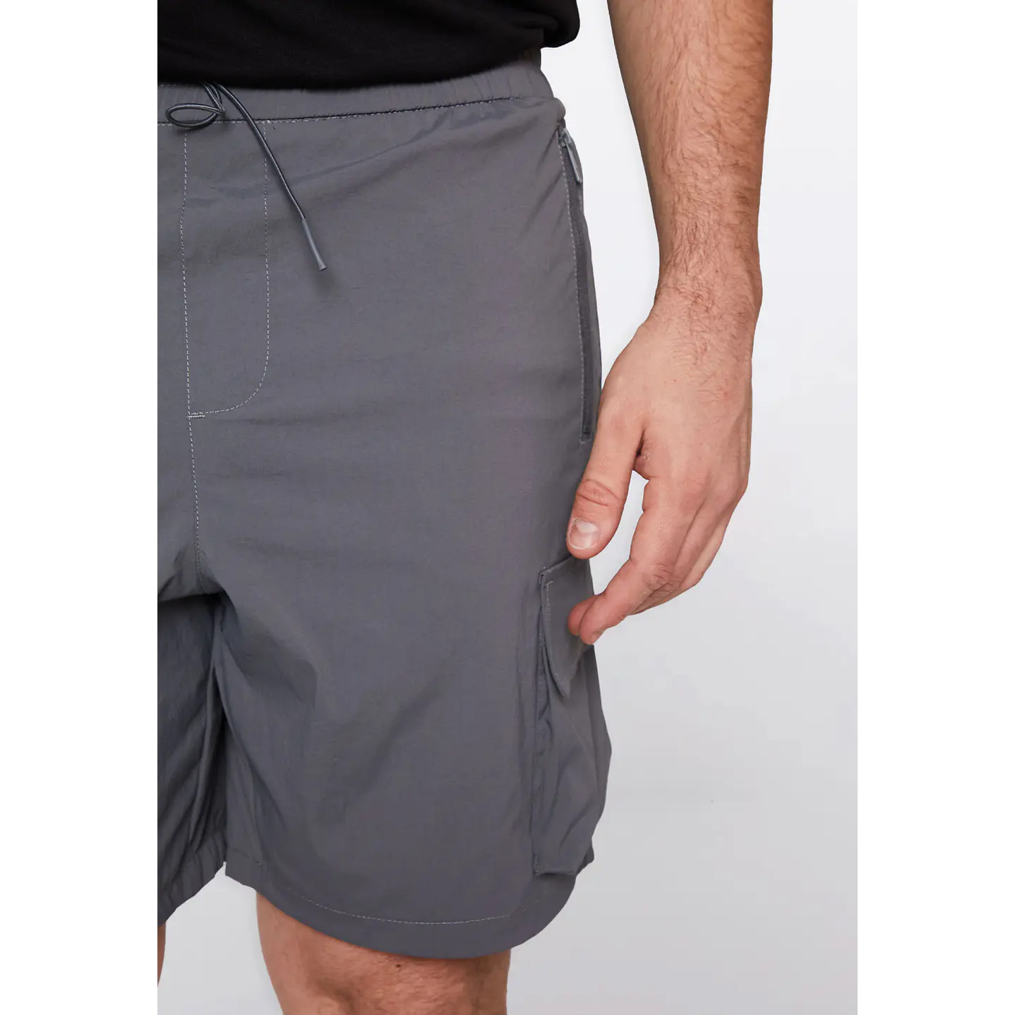 Bermuda Hombre Cargo Taslan Gris Familyshop 4