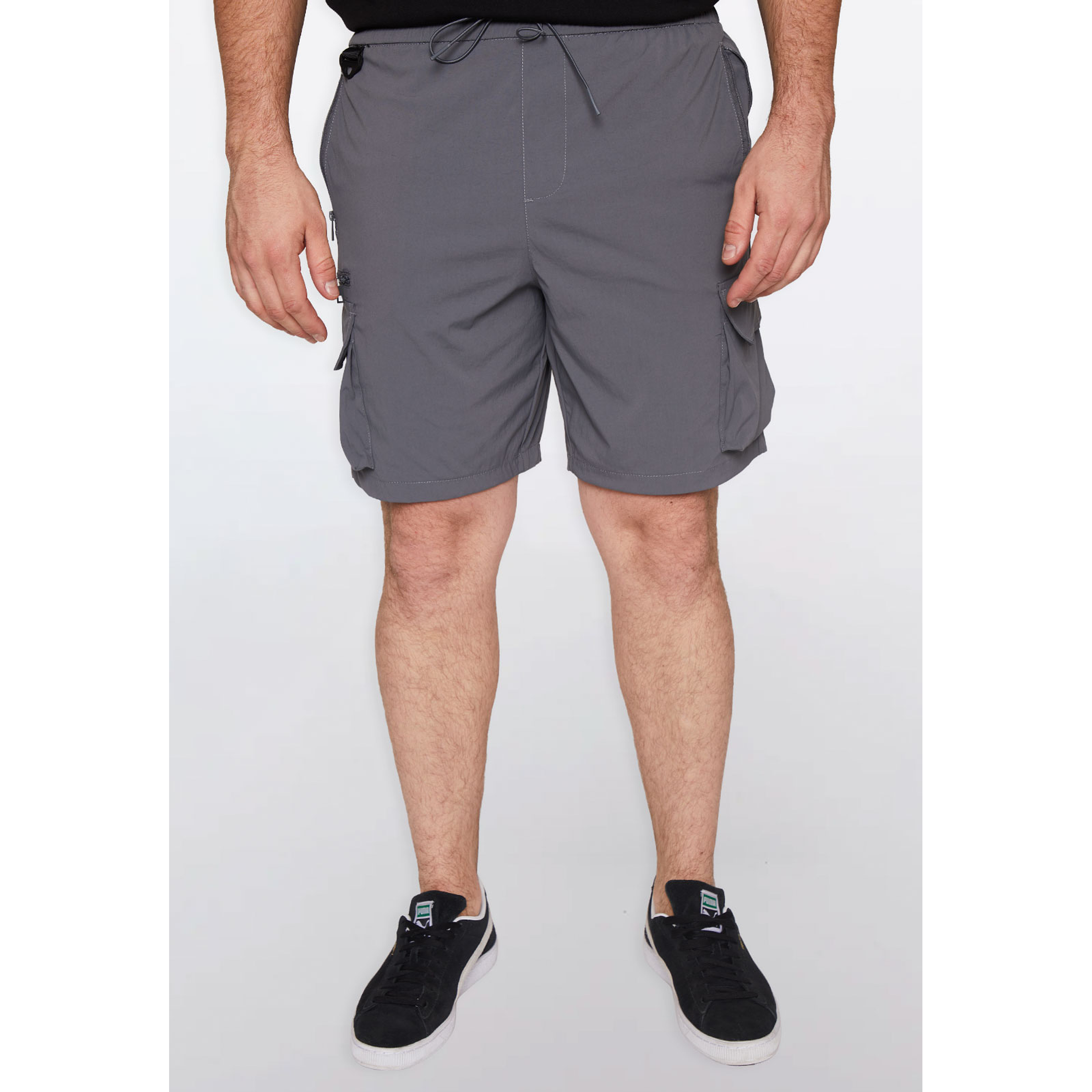 Bermuda Hombre Cargo Taslan Gris Familyshop 1
