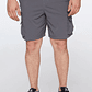 Bermuda Hombre Cargo Taslan Gris Familyshop - Miniatura 1