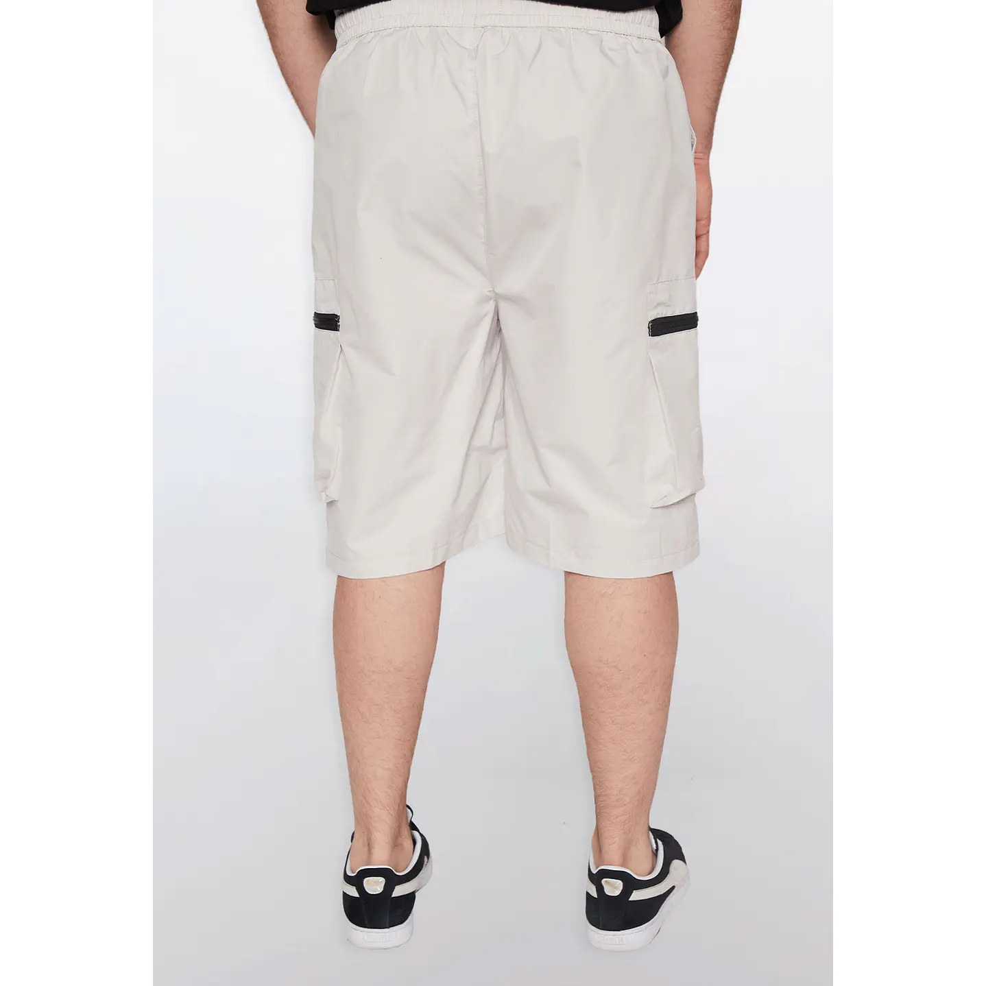 Bermuda Hombre Cargo Cierre Beige Familyshop 4