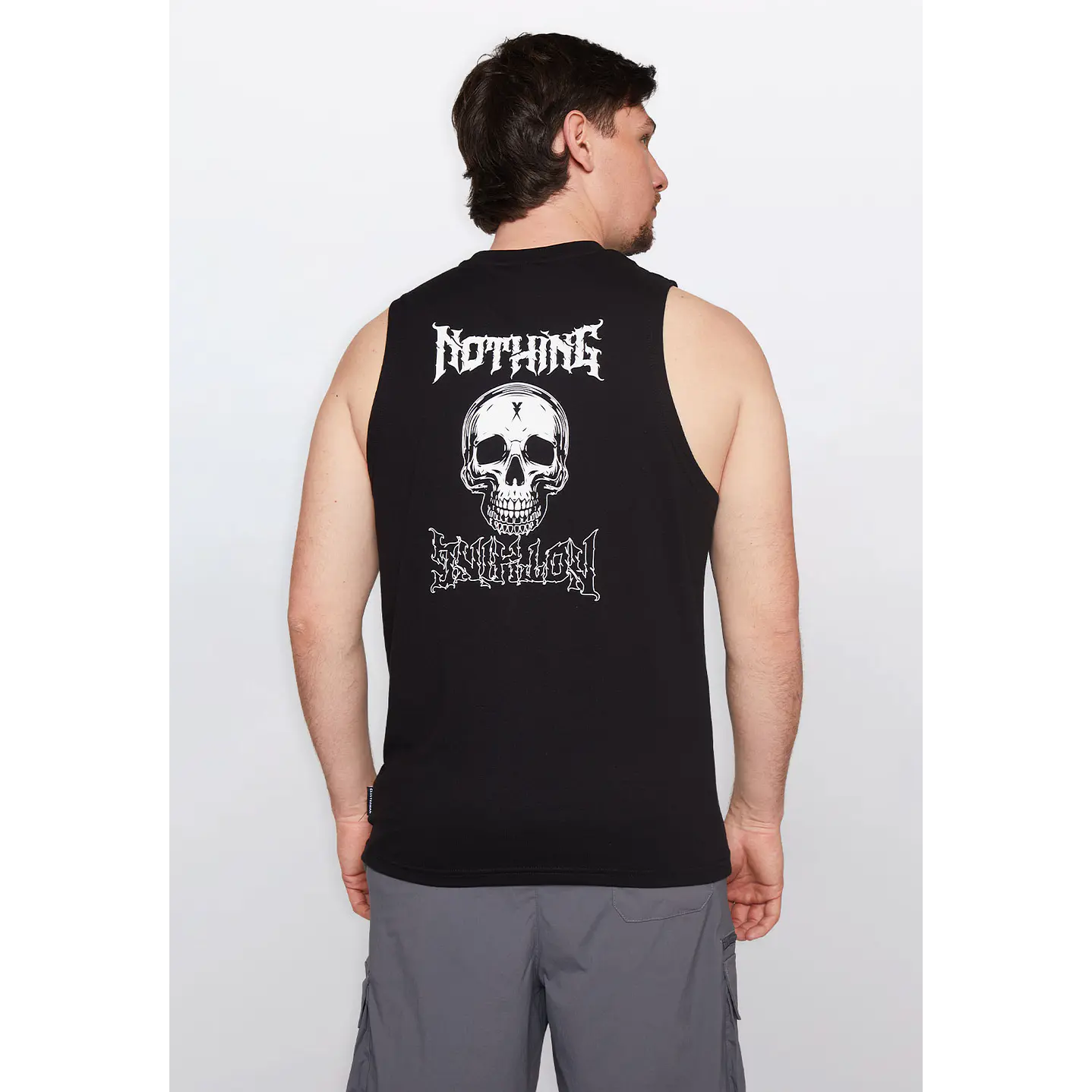 Polera Hombre Hb Calavera Negro Familyshop 3
