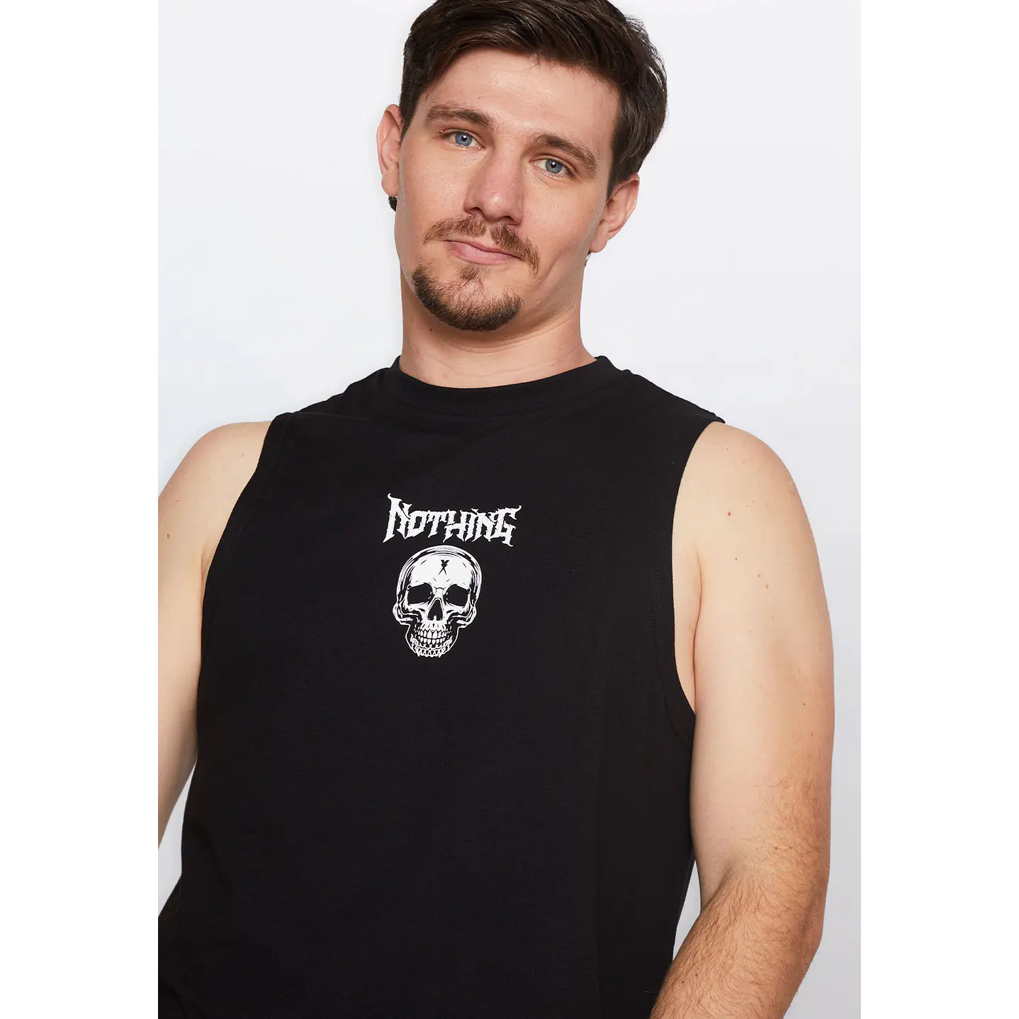 Polera Hombre Hb Calavera Negro Familyshop 4