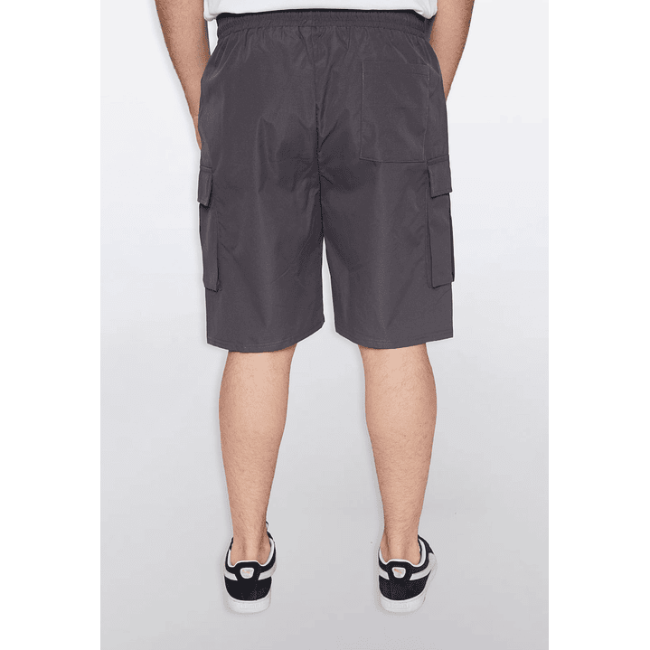 Bermuda Hombre Cargo Gris Familyshop 4