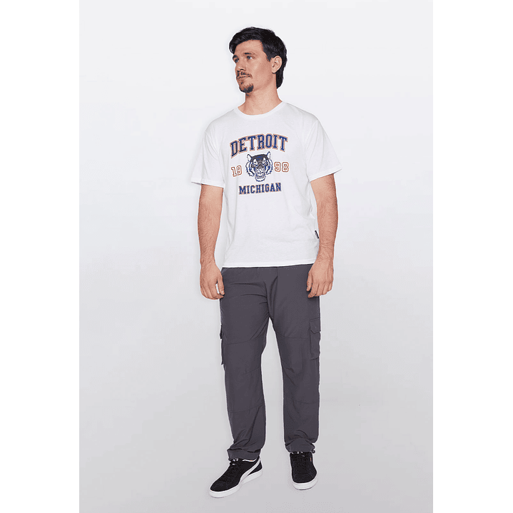 Pantalón Hombre Cargo Gris Familyshop 2