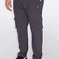 Pantalón Hombre Cargo Gris Familyshop - Miniatura 1