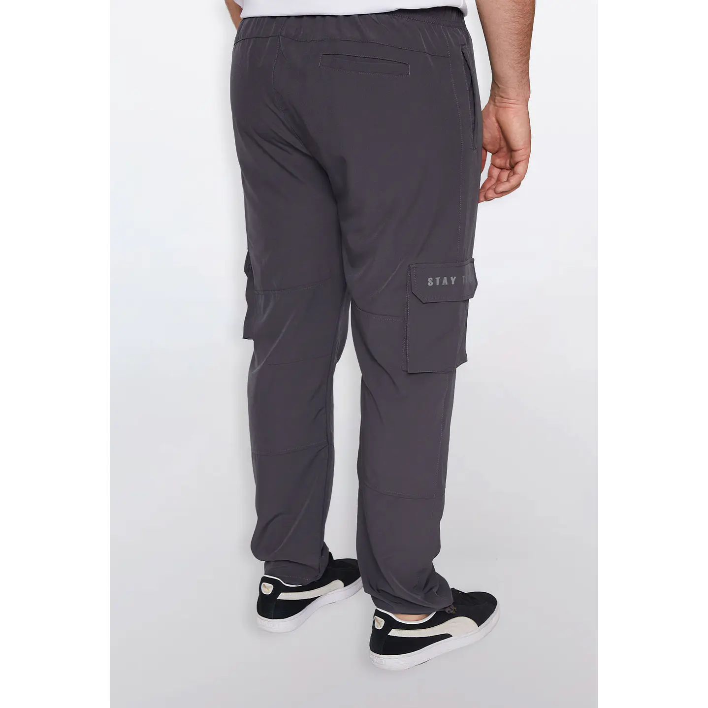 Pantalón Hombre Cargo Gris Familyshop 3