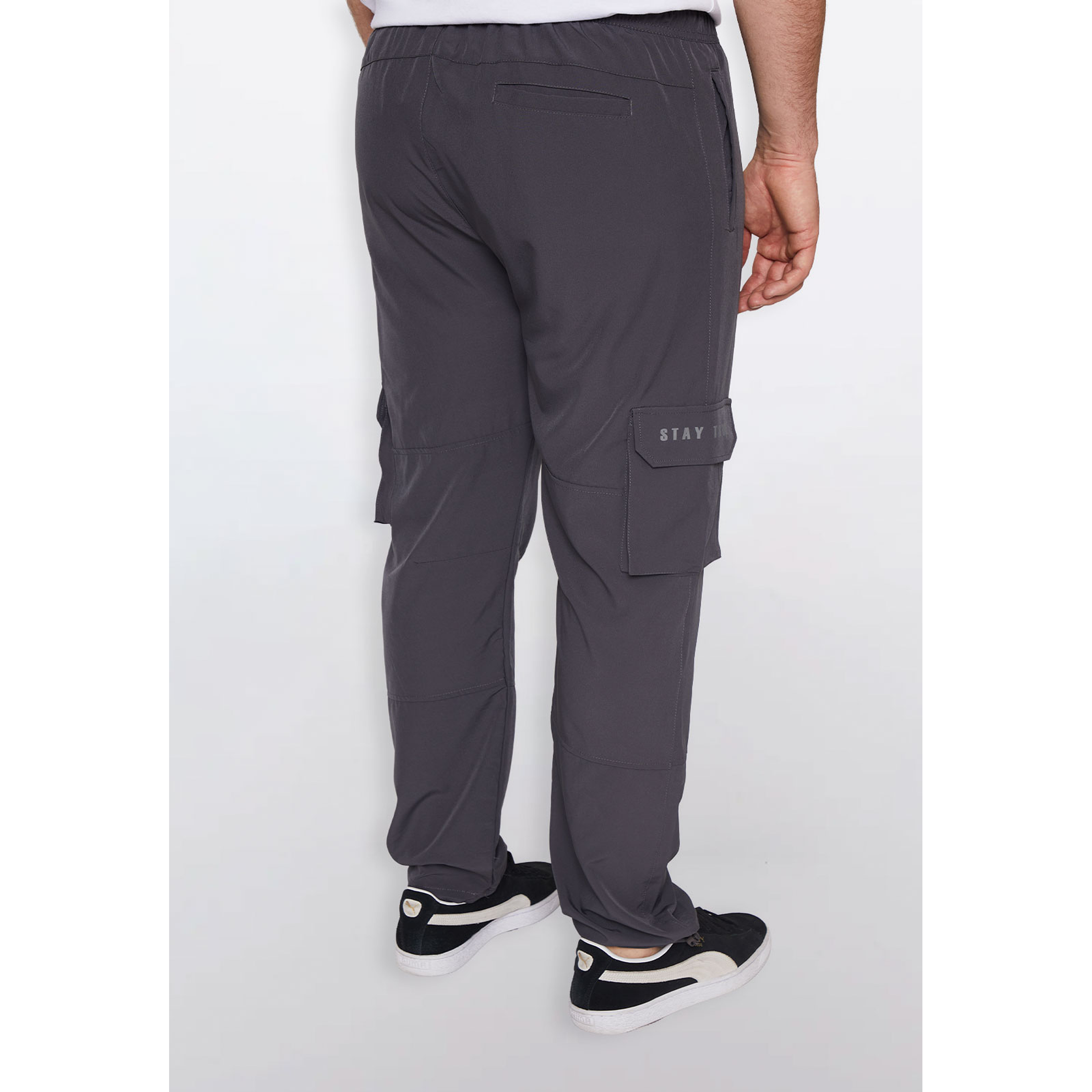 Pantalón Hombre Cargo Gris Familyshop 3