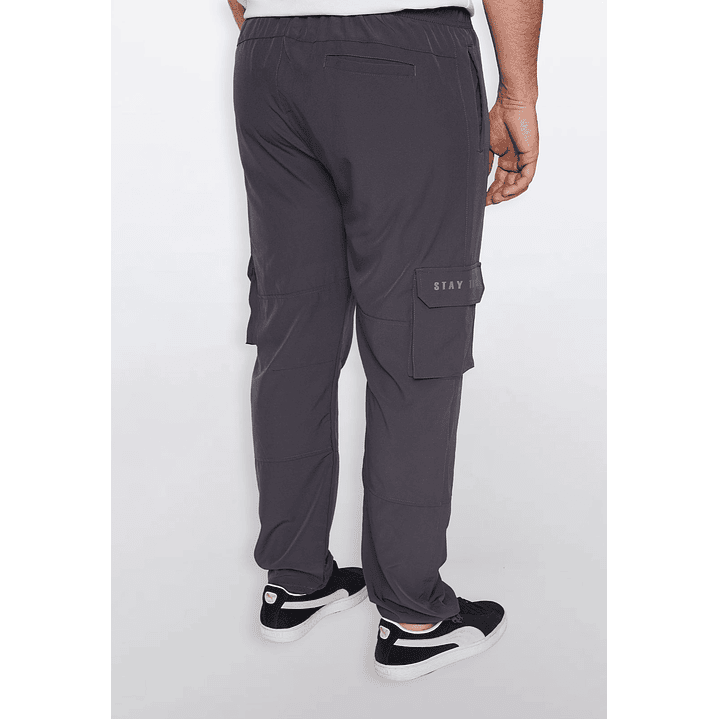 Pantalón Hombre Cargo Gris Familyshop 3