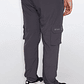 Pantalón Hombre Cargo Gris Familyshop - Miniatura 3
