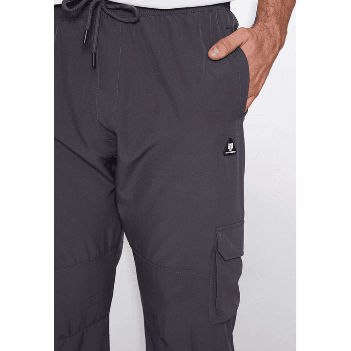 Pantalón Hombre Cargo Gris Familyshop 4