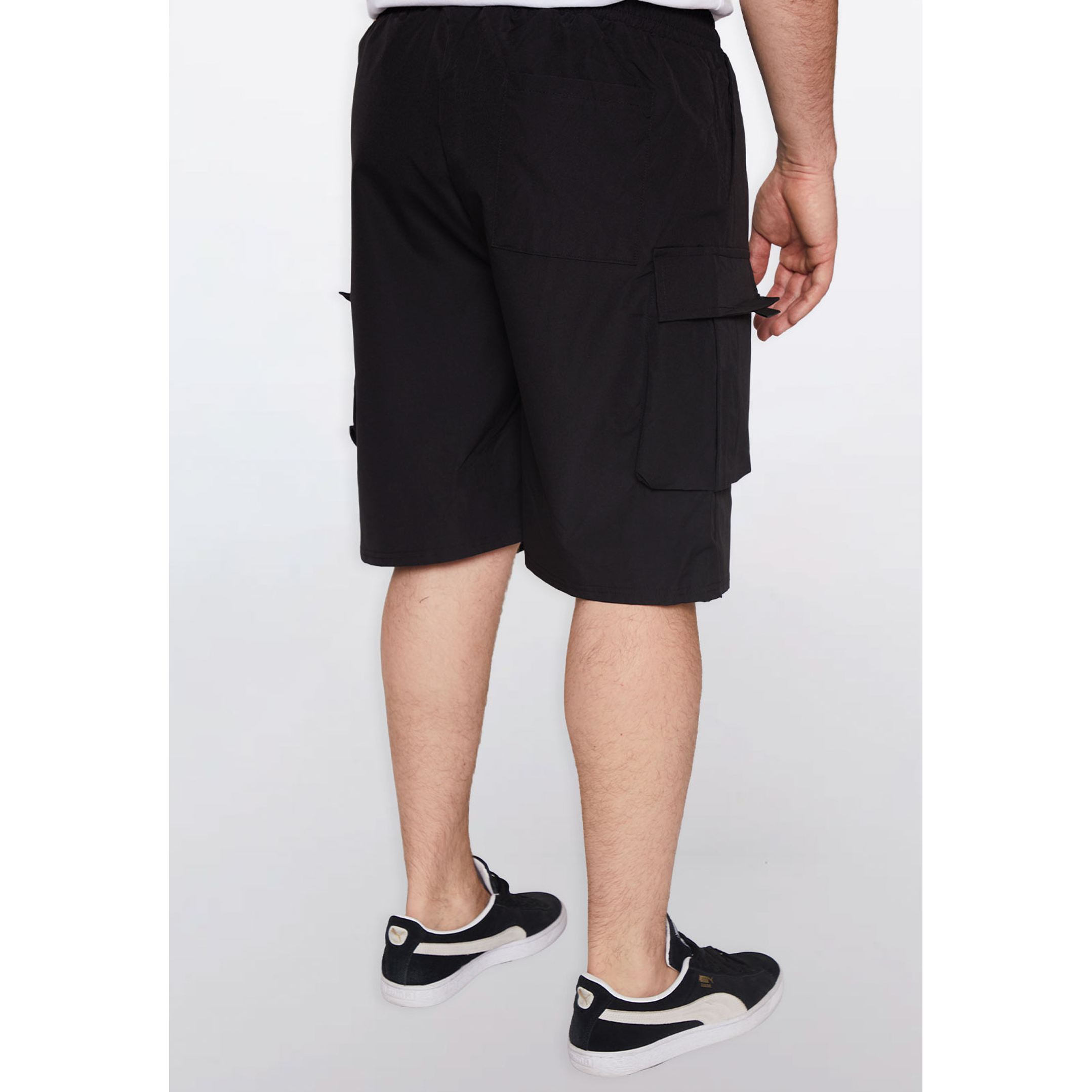 Bermuda Hombre Cargo Hibrida Negro Familyshop 3