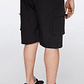 Bermuda Hombre Cargo Hibrida Negro Familyshop - Miniatura 3
