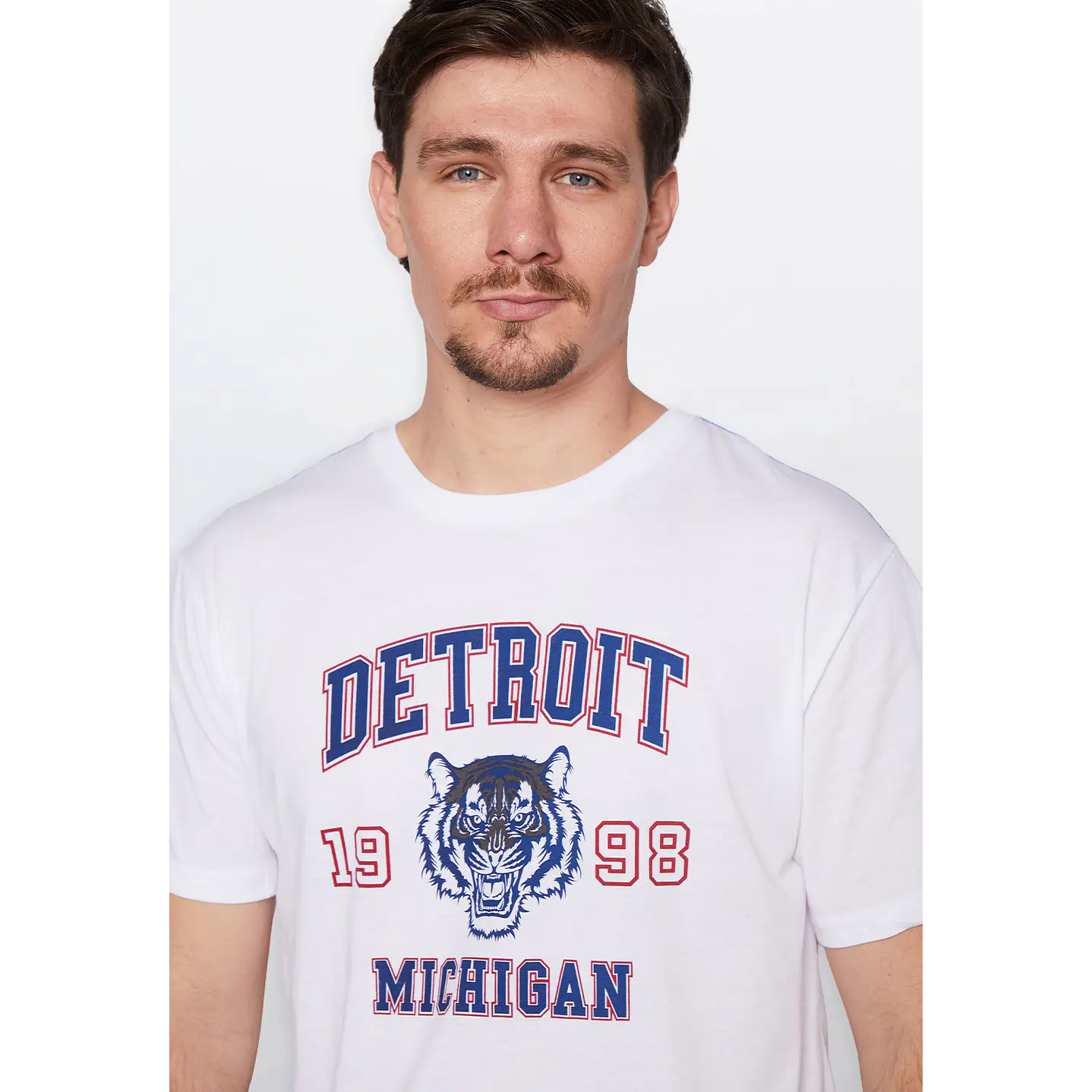 Polera Hombre Basic One Color Blanco Familyshop 3