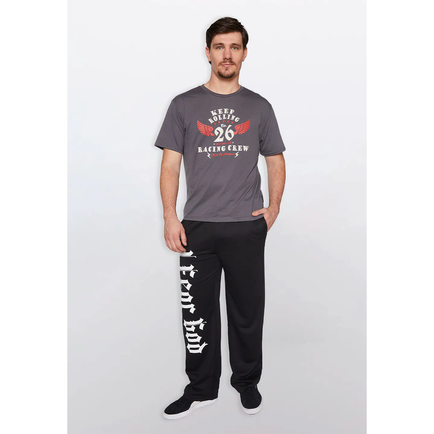 Pantalón De Buzo Hombre Gotic Negro Familyshop 2
