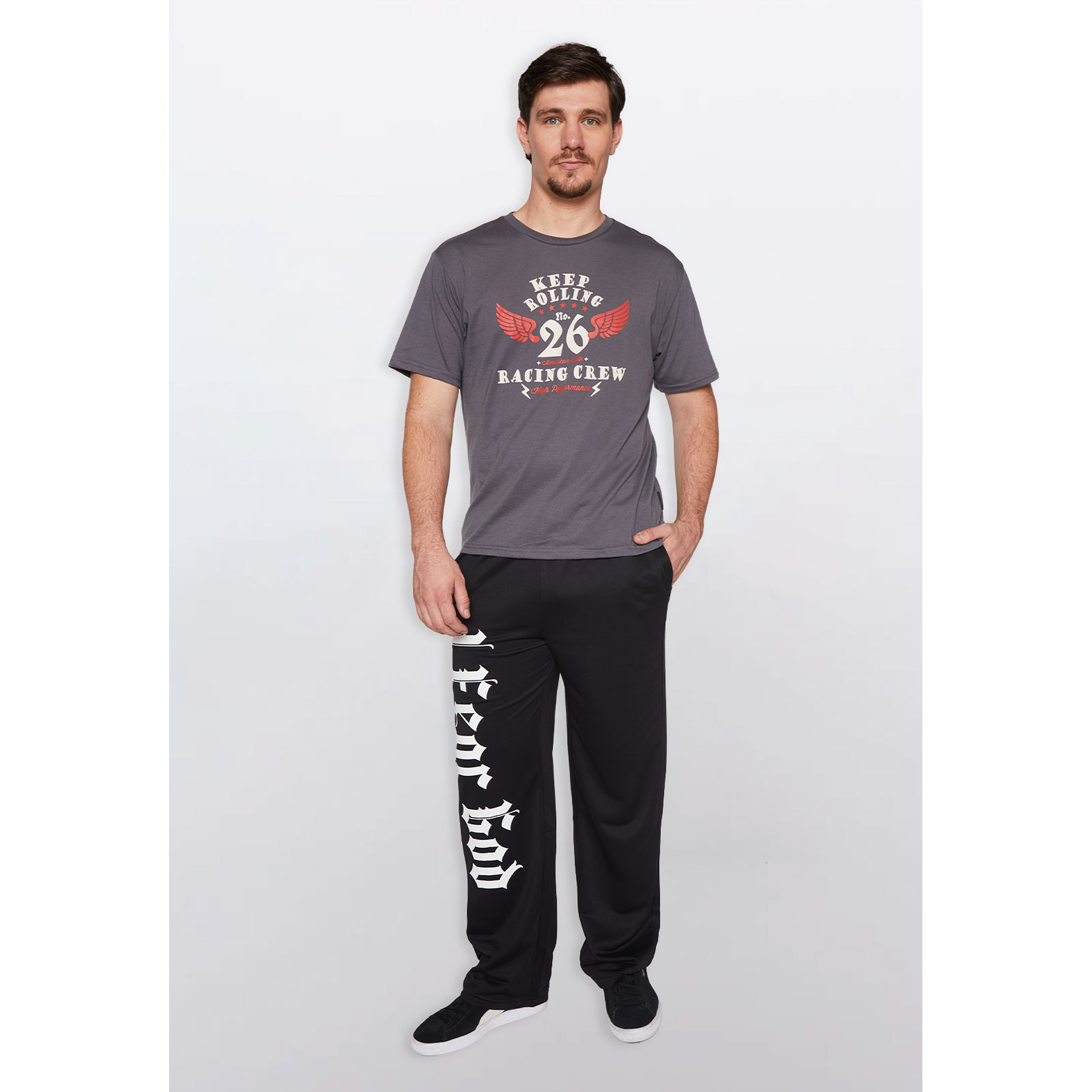 Pantalón De Buzo Hombre Gotic Negro Familyshop 2