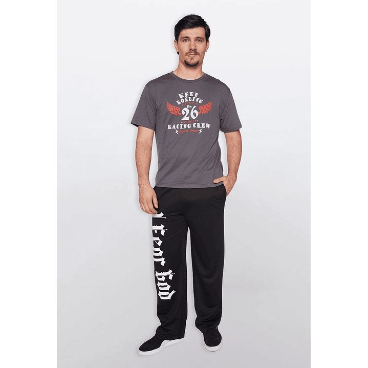 Pantalón De Buzo Hombre Gotic Negro Familyshop 2