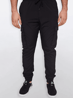 Pantalón Hombre Jogger Negro Familyshop